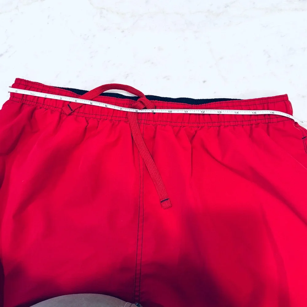 Graphite‎ Swim Trunks Cargo Pocket Swimsuit Red XL